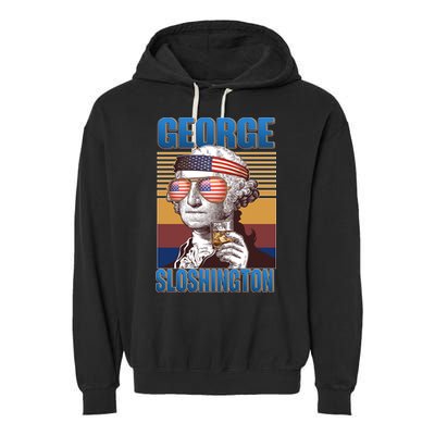 George Sloshington Garment-Dyed Fleece Hoodie