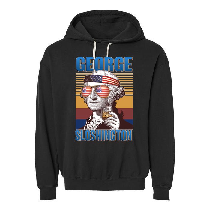 George Sloshington Garment-Dyed Fleece Hoodie