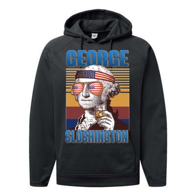 George Sloshington Performance Fleece Hoodie