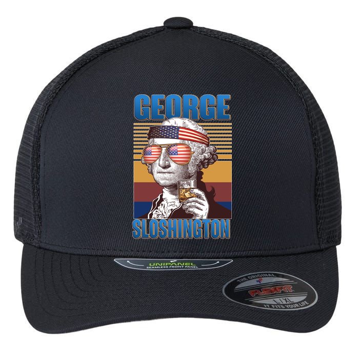 George Sloshington Flexfit Unipanel Trucker Cap