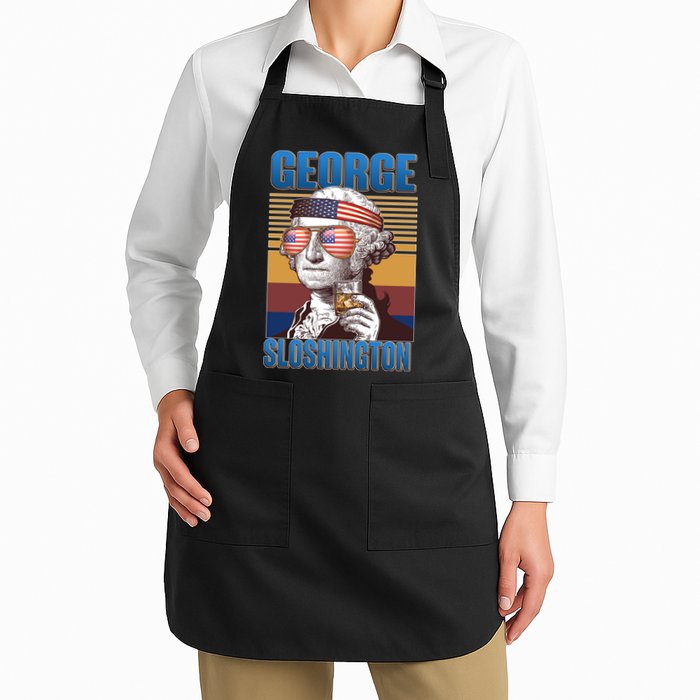 George Sloshington Full-Length Apron With Pockets