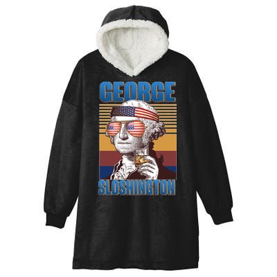 George Sloshington Hooded Wearable Blanket
