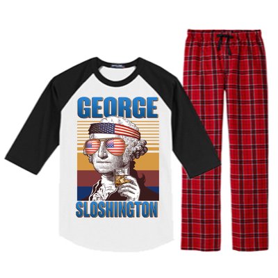 George Sloshington Raglan Sleeve Pajama Set