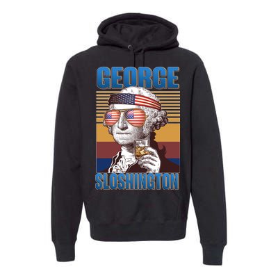 George Sloshington Premium Hoodie