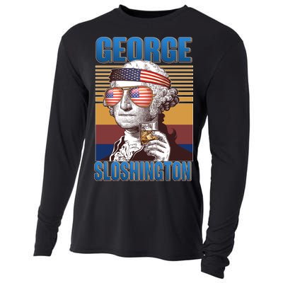 George Sloshington Cooling Performance Long Sleeve Crew