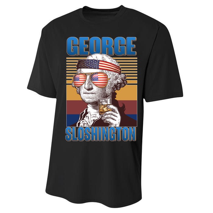 George Sloshington Performance Sprint T-Shirt