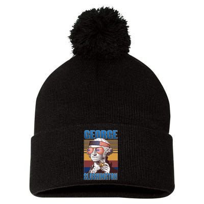 George Sloshington Pom Pom 12in Knit Beanie