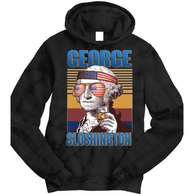 George Sloshington Tie Dye Hoodie