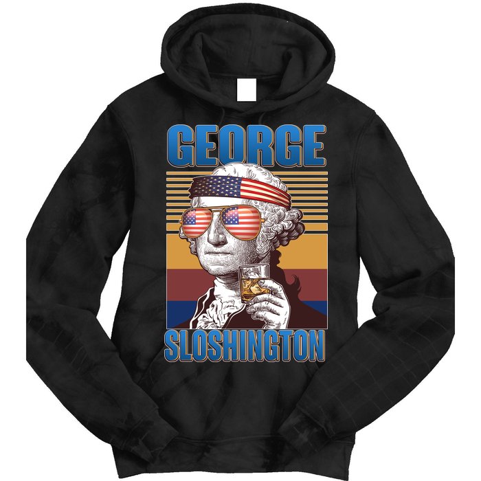 George Sloshington Tie Dye Hoodie