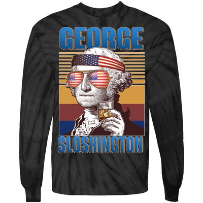 George Sloshington Tie-Dye Long Sleeve Shirt