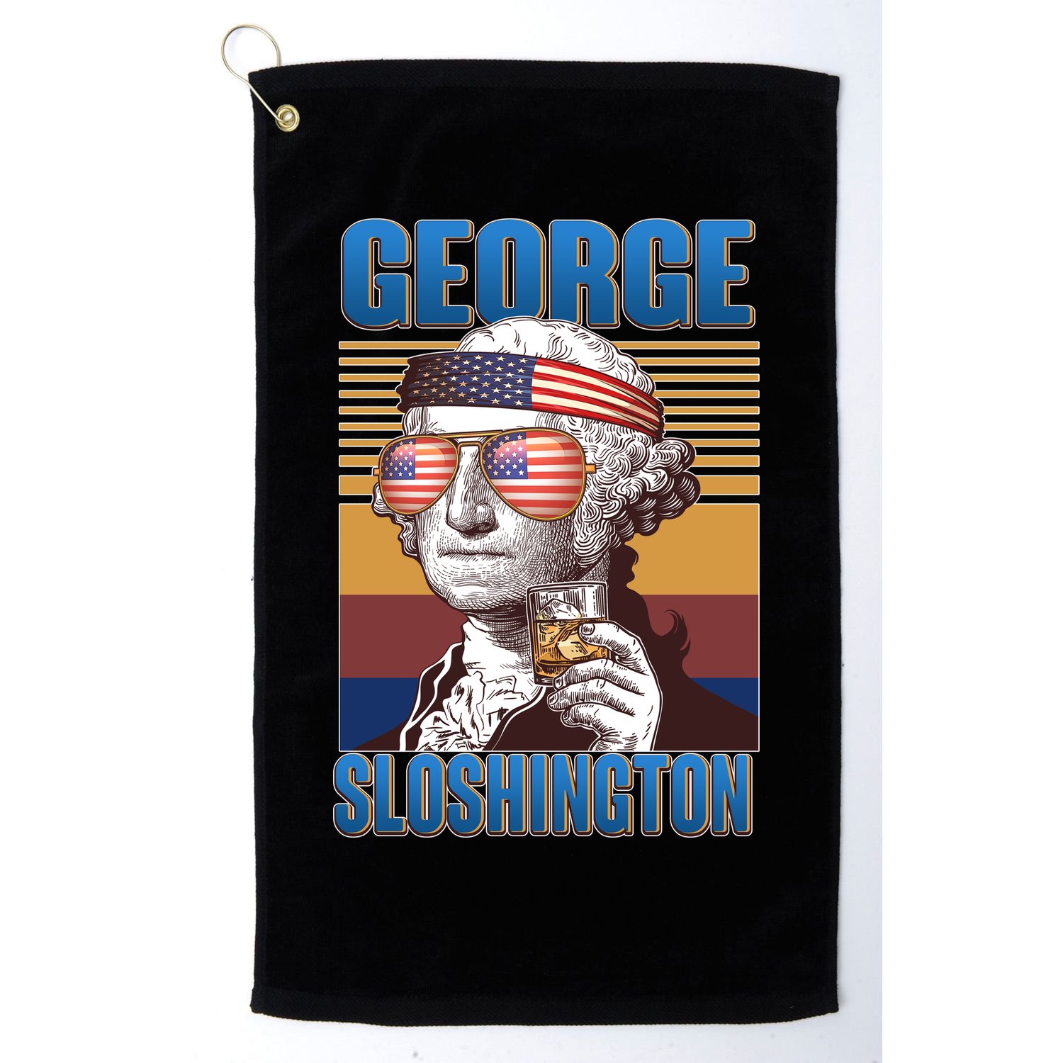 George Sloshington Golf Towel