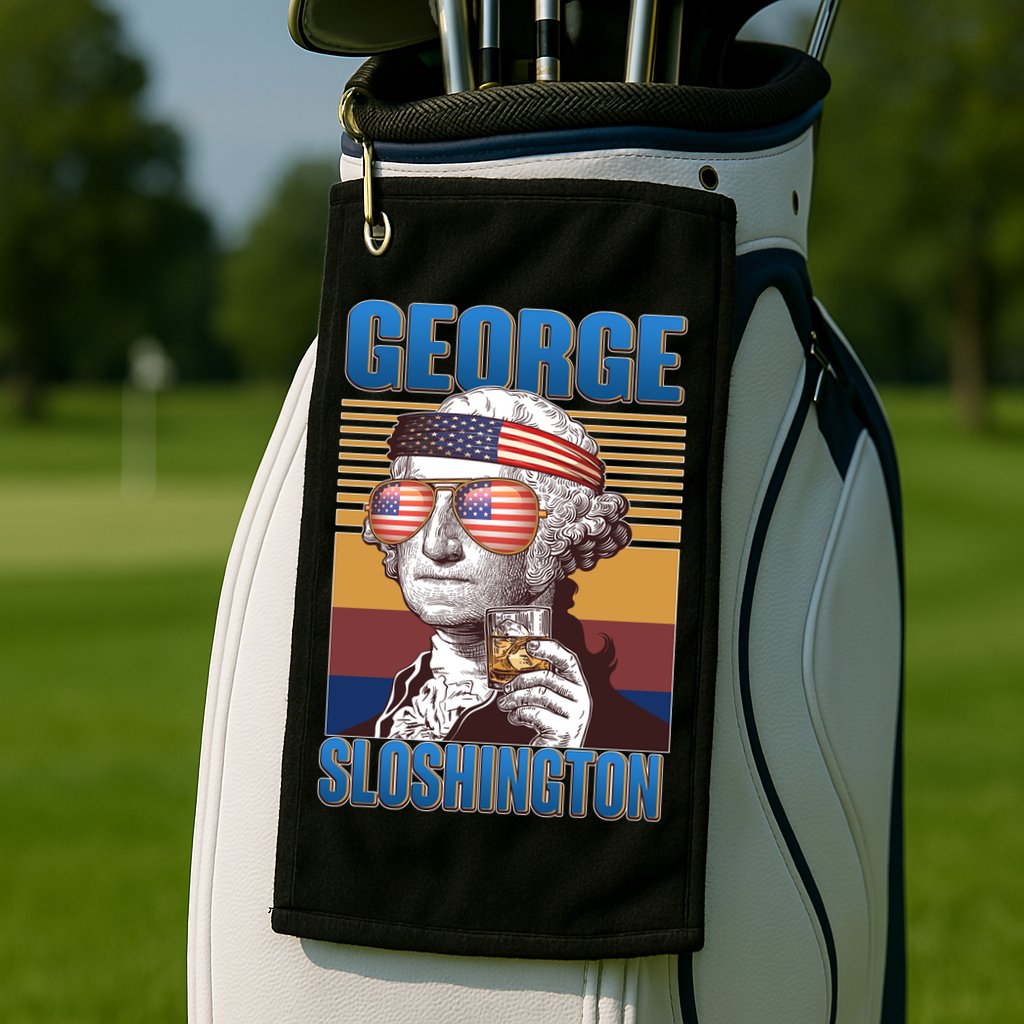 George Sloshington Golf Towel