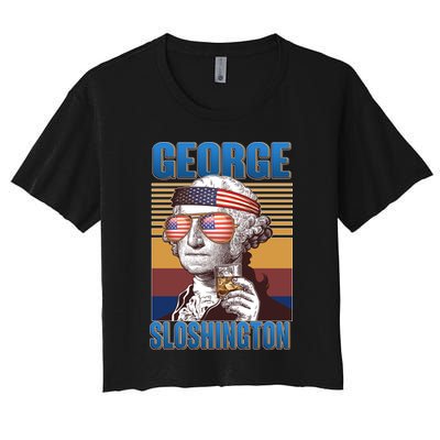 George Sloshington Crop Top
