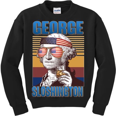 George Sloshington Kids Sweatshirt