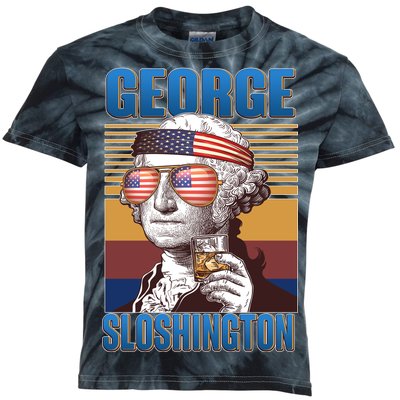 George Sloshington Kids Tie-Dye T-Shirt