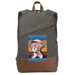 George Sloshington Cotton Canvas Backpack