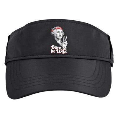 George Washington Born To Be Wild Adult Drive Performance Visor