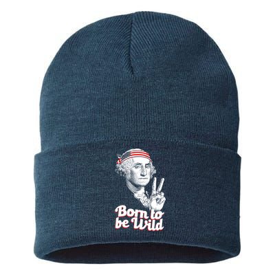 George Washington Born To Be Wild Sustainable Knit Beanie