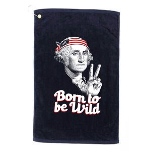 George Washington Born To Be Wild Platinum Collection Golf Towel