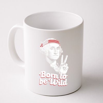 George Washington Born To Be Wild Coffee Mug