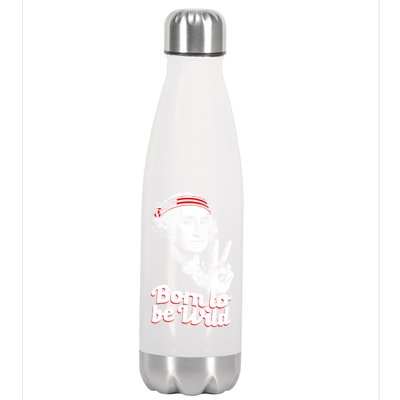 George Washington Born To Be Wild Stainless Steel Insulated Water Bottle