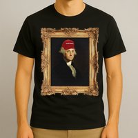 George Washington Make America Portrait T-Shirt