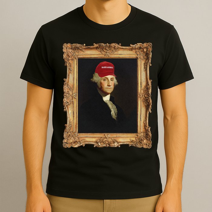 George Washington Make America Portrait T-Shirt