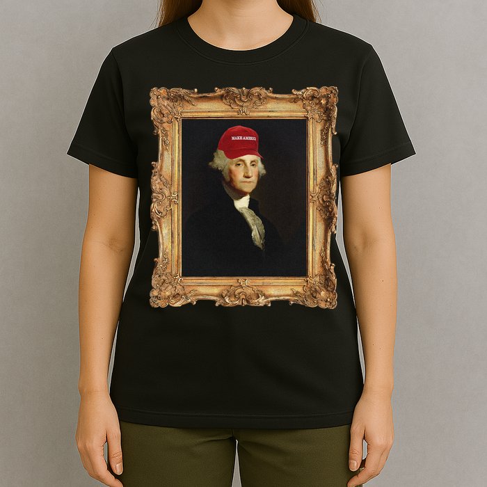 George Washington Make America Portrait T-Shirt