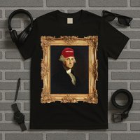 George Washington Make America Portrait T-Shirt