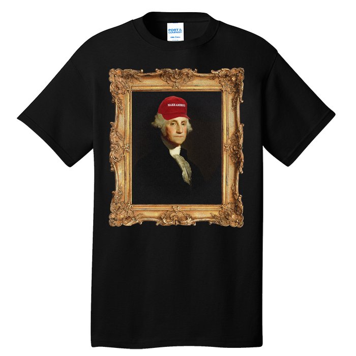 George Washington Make America Portrait Tall T-Shirt