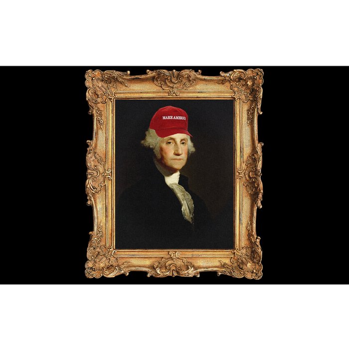 George Washington Make America Portrait Bumper Sticker