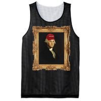 George Washington Make America Portrait Mesh Reversible Basketball Jersey Tank