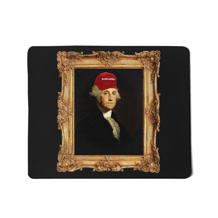 George Washington Make America Portrait Mousepad