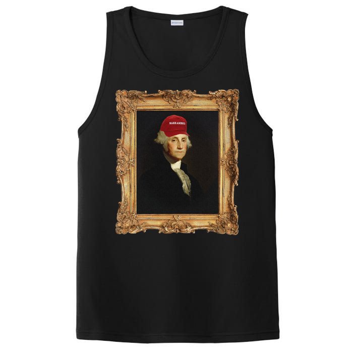 George Washington Make America Portrait PosiCharge Competitor Tank