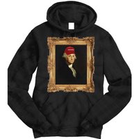 George Washington Make America Portrait Tie Dye Hoodie