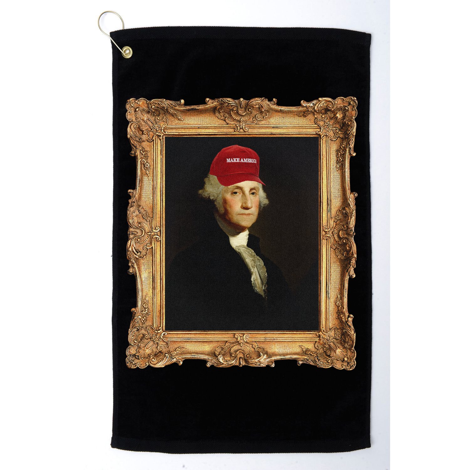 George Washington Make America Portrait Golf Towel