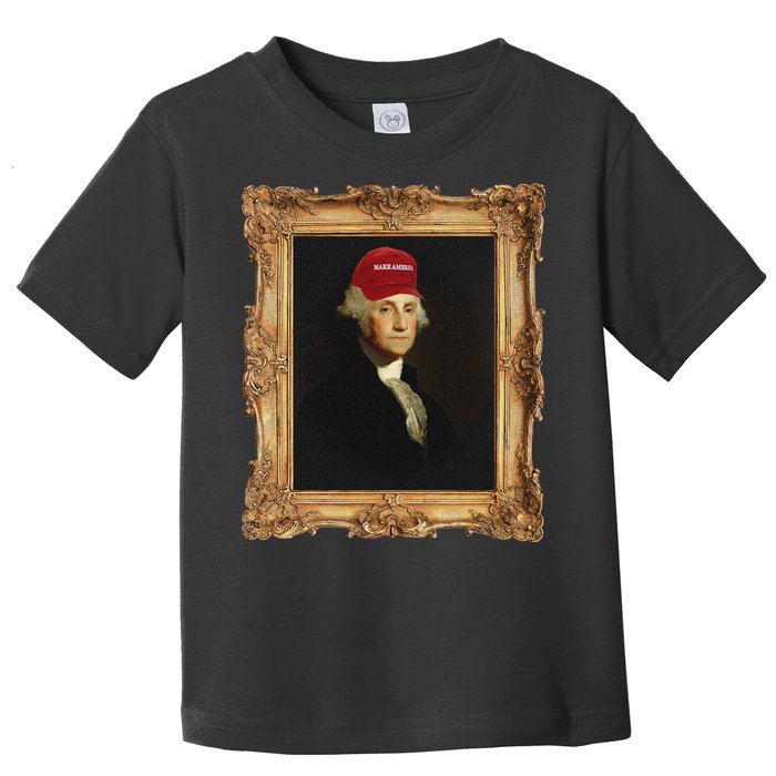 George Washington Make America Portrait Toddler T-Shirt