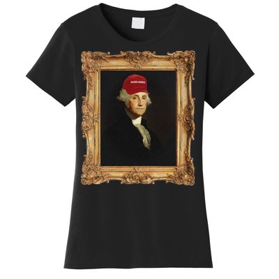 George Washington Make America Portrait Women's T-Shirt