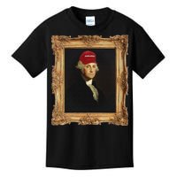 George Washington Make America Portrait Kids T-Shirt