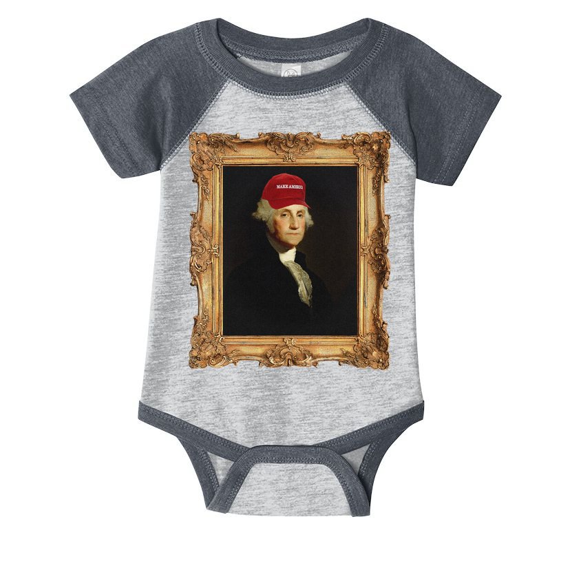George Washington Make America Portrait Infant Baby Jersey Bodysuit