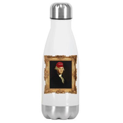 George Washington Make America Portrait Stainless Steel Insulated Water Bottle