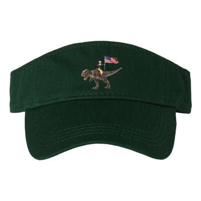 George Washington On A Dinosaur Visor