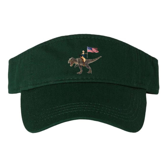 George Washington On A Dinosaur Visor