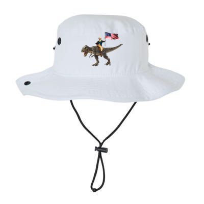 George Washington On A Dinosaur Legacy Cool Fit Booney Bucket Hat