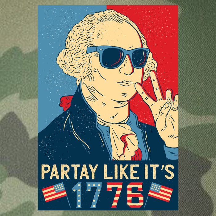 George Washington Party Like Its 1776 Legacy Tie Dye Trucker Hat