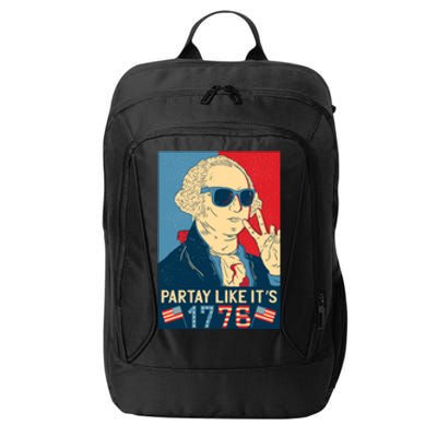 George Washington Party Like Its 1776 City Backpack