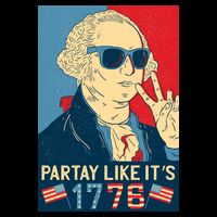 George Washington Party Like Its 1776 16 in Basic Backpack