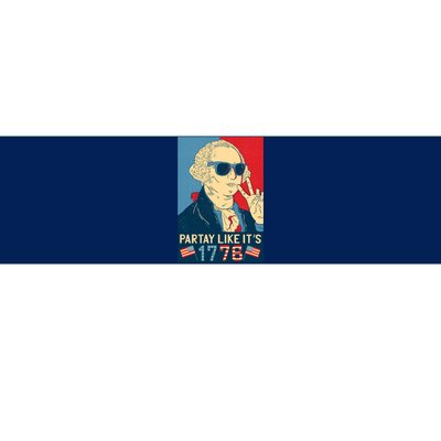 George Washington Party Like Its 1776 Bumper Sticker