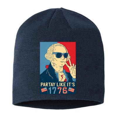 George Washington Party Like Its 1776 Sustainable Beanie