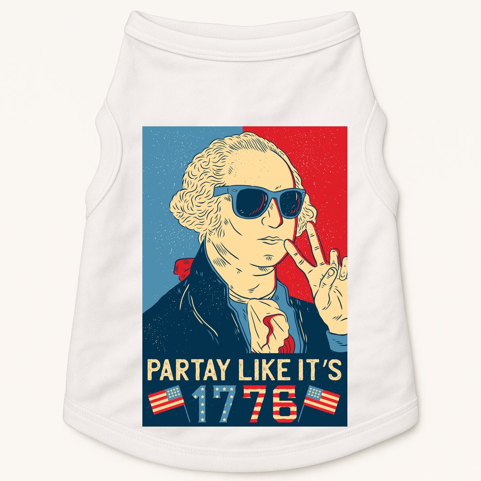 George Washington Party Like Its 1776 Doggie Tank